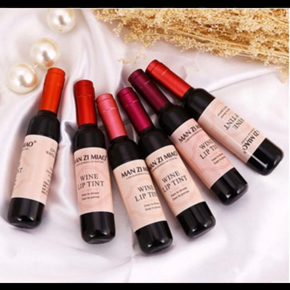 MAN ZI MIAO Makeup Man Zi Miao 6 Pack Packaged Wine Lip Tints